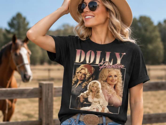 Dolly Parton Vintage 90s Shirt - Dolly Parton